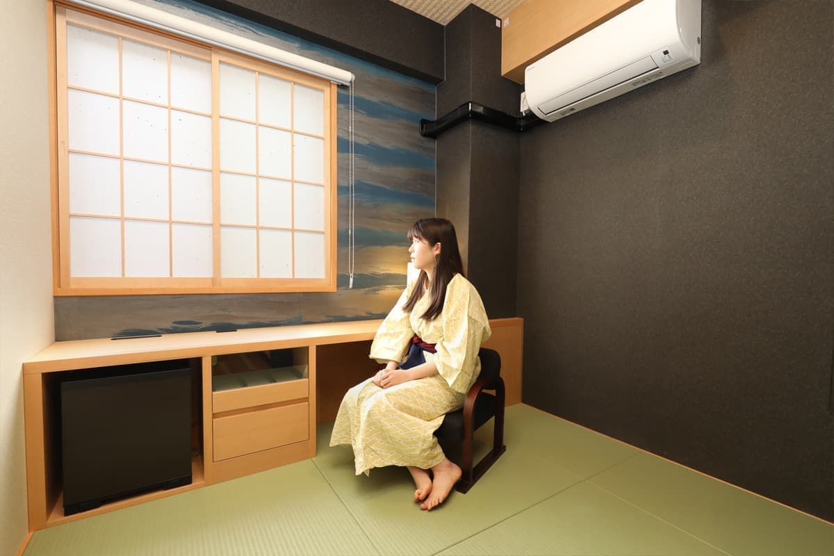 ホテル松の井 畳の和室シングルルーム304