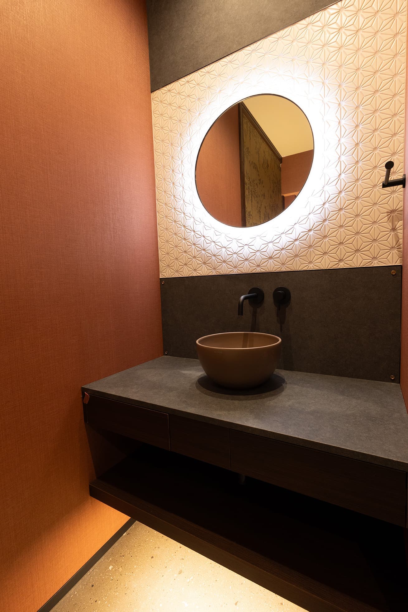 「酒林」のシングルルーム（和室）