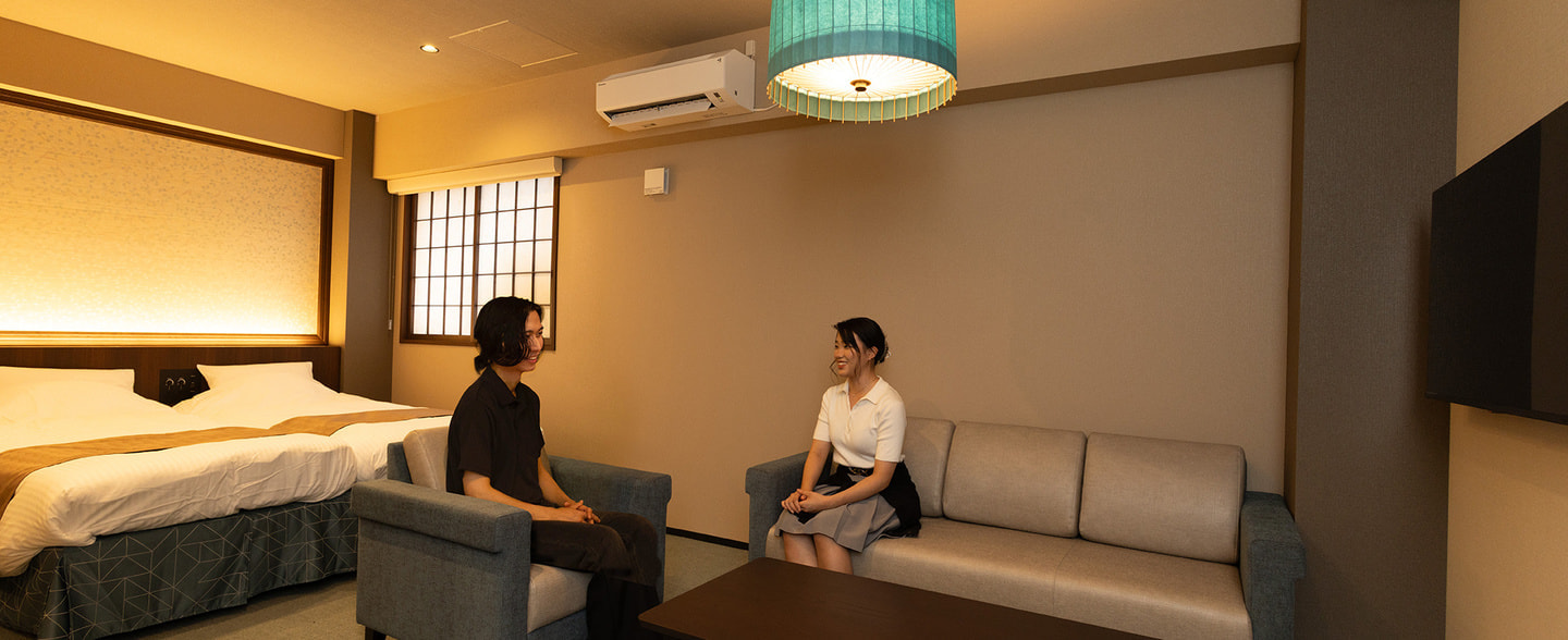 「酒林」の快適なファミリールーム